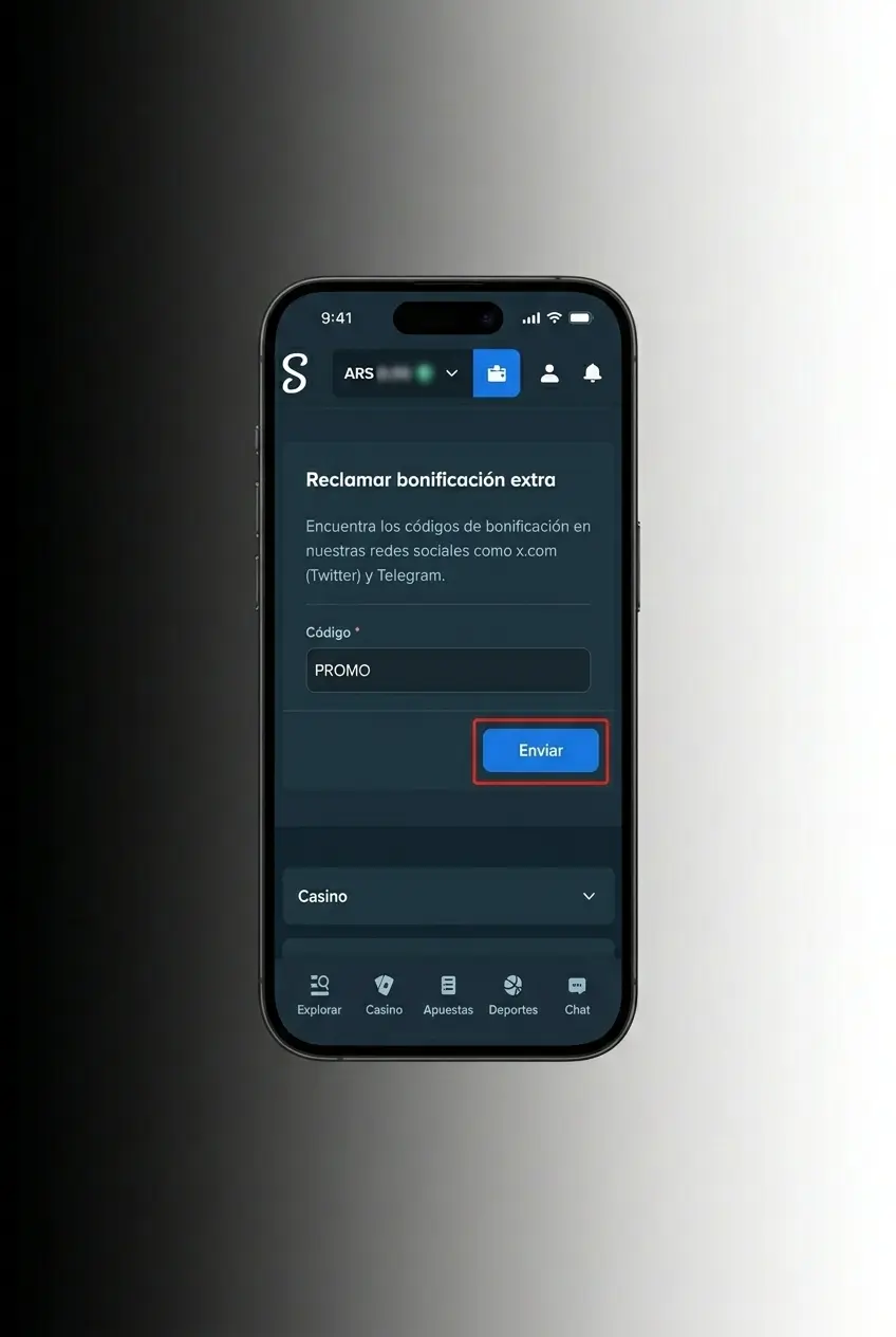 Pasos para usar el código bonus de Stake: registro, depósito y activación de beneficios en la plataforma