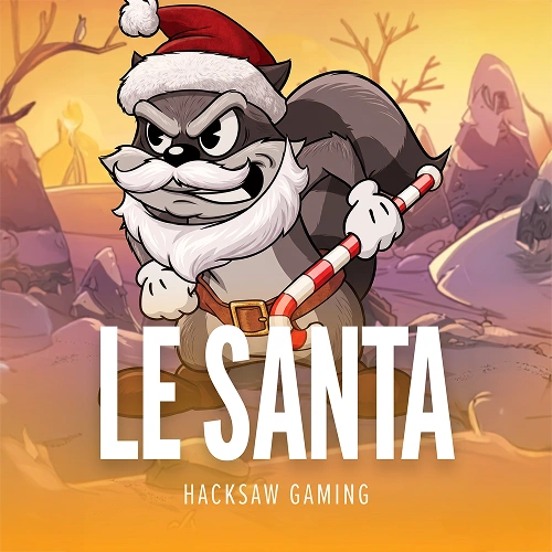 Juega a la tragamonedas de temática invernal Le Santa en el casino Stake.