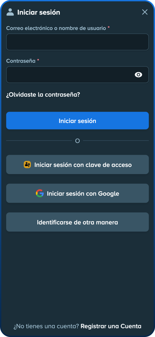 Inicia sesión en tu perfil de Stake con tu contraseña.