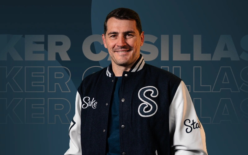 Encuentra al legendario portero español Iker Casillas entre los socios de Stake.